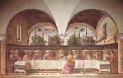 Domenico Ghirlandaio Last Supper (mk08) Spain oil painting artist